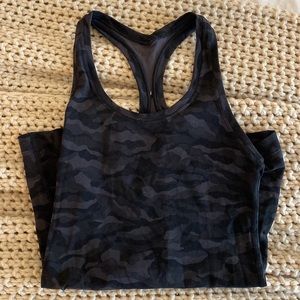 Lululemon Camo Racerback Tank